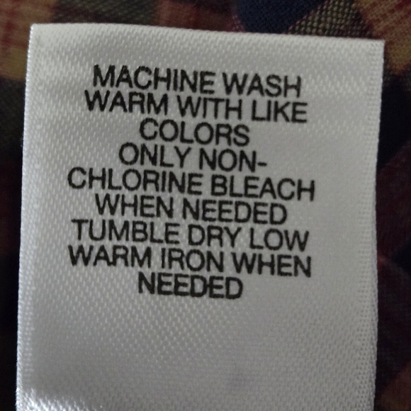 ROWM Men's L Plaid Short Sleeve Shirt Multicolored Chest Pocket - Picture 7 of 10